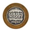Image 1 : .999 Fine Silver Golden Nugget Las Vegas, Nevada $10 Limited Edition Gaming Token