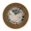 Image 2 : .999 Fine Silver Golden Nugget Las Vegas, Nevada $10 Limited Edition Gaming Token