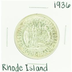 1936 Rhode Island Commemorative Half Dollar Coin