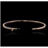 Image 3 : 14KT Rose Gold 0.46 ctw Diamond Bracelet