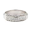 Image 2 : 1.00 ctw Diamond Ring - 18KT White Gold