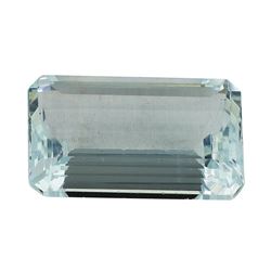 8.33 ct.Natural Emerald Cut Aquamarine