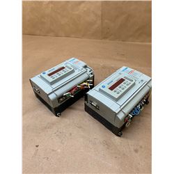 (2) Allen-Bradley 1764-24BWA Series B Rev. A MicroLogix1500 Base Unit