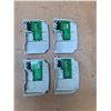 Image 2 : Lot of 4 1769-ECR Series A Rev 1 Compact I/O Right End Cap/Terminator