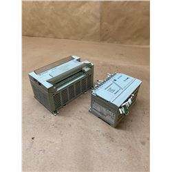 (2) Allen-Bradley Controllers 1762-L40AWA & 1761-L16BWA
