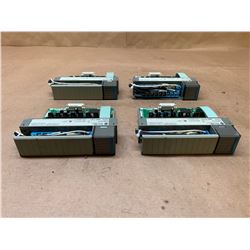 (4) Allen-Bradley 1746-OV16 Series C SLC500 Output Module