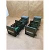 Image 2 : (2) Allen-Bradley 1746-P2 Series C SLC500 Power Supply w/ 1746-A10 10-Slot Rack