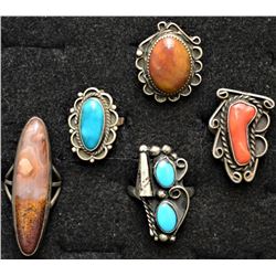NAVAJO INDIAN RINGS