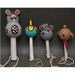 HOPI INDIAN RATTLES