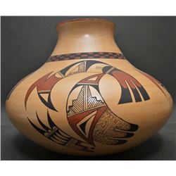 HOPI INDIAN POTTERY OLLA (FAWN)