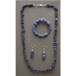SOUTHWESTERN LAPIS JEWELRY SET