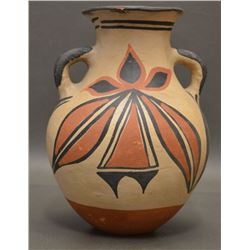 SANTO DOMINGO INDIAN POTTERY VASE