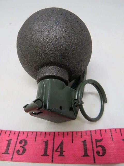 Grenade Display BASEBALL TYPE HAND GRENADE (DISPLAY UNIT-NOT OPERATIONAL)
