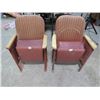 Image 1 : SET OF 2 THEATRE SEATS