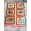 Image 1 : LOT OF 6 CARDBOARD CAR ADVERTISING PICTURES (YORKTON AUTO SUPPLY)
