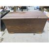 Image 1 : WOODEN TRUNK (36" X 18" X 18")