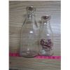 Image 1 : TWO GLASS MILK BOTTLES (1 SASK. CO-OP AND 1 P&C MILK CO. CALGARY)