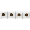 Image 2 : LOT OF FOUR 1 CENT COINS (CANADA) *1938, 41, 42, 43* (NEWFOUNDLAND)