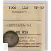 Image 1 : TEN CENT COIN (CANADA) *1906* (SILVER) *ICCS VF-30*