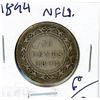 Image 1 : FIFTY CENT COIN (CANADA) *1894* (SILVER) *NEWFOUNDLAND*