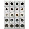 Image 1 : PAGE LOT OF 20 CANADIAN COINS (4 X $1.00, 4 X .50, 4 X .05, 4 X SMALL .01, 4 X LARGE .01) *ASSORTED 