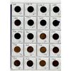 PAGE LOT OF LARGE 1 CENT COINS (CANADA) *TOTAL OF 20* (VARIOUS DATES 1859-1920)