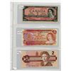 Image 1 : LOT OF 3 TWO DOLLAR BILLS (CANADA) *1954-1974-1986*