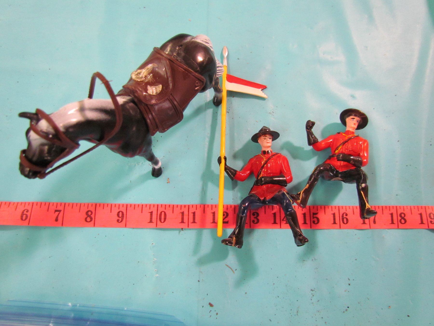 Rcmp Rough Rider RCMP HORSE AND TWO RIDERS - Schmalz Auctions