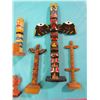 Image 2 : LOT OF TOTEM POLES