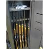 Image 3 : GUN SAFE (HOMAK SECURITY)  *21" WIDE X 10" DEEP X 55" TALL* (GUNS IN PICTURES NOT INCLUDED) *WITH KE