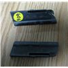 Image 1 : LOT OF 2 KEYHOLE CLIPS FOR .22 SEMI AUTOMATIC (COOEY 64B)