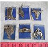 Image 1 : CARNIVAL PRIZE PINS (6- WESTERN THEMED)