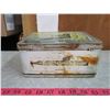 Image 2 : 1950'S LUNCH KIT (NO HANDLE OR THERMOS) *MISC. ITEMS INSIDE INCLUDED*