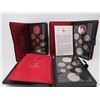 Image 2 : Lot of 3 Double Dollar Specimen Sets: 1975, 1976 and 1977.
