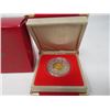 Image 2 : 2000 Proof $15 Year of the Dragon. Sterling silver with 24 karat gold in case of issue
