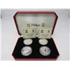 Image 1 : Complete set of 4 Diana, Princess of Wales, coins from Sierra Leone in case of issue.