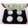 Image 2 : Complete set of 4 Diana, Princess of Wales, coins from Sierra Leone in case of issue.