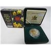 Image 1 : 2003 Proof Golden Daffodil 50 cents. Sterling silver with 22 karat gold