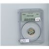 Image 1 : U.S. 1955 silver  dime. PCGS graded Proof-67 Cameo.