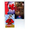 Image 3 : Lot of 5 Colourized Canadian 25 cents including 2000 Celebration, 2001 Canada Day, 2002 Canada Day, 