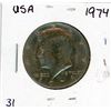Image 1 : FIFTY CENT COIN (USA) *1974*