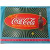 Image 1 : COCA-COLA BOTTLE AND REPRODUCTION COKE SIGN