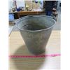 Image 1 : GALVANIZED PAIL (13" TALL)