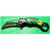 Image 2 : POCKET KNIFE (FINGER/SPRING ASSIST-VERY NICE) *ZB-019- 440 STAINLESS*
