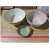 Image 1 : ASSORTED BOWLS (THE GRIPSTAND MIXING BOWL, T.G GREEN & CO. LTD) *SUNBURST CERAMICS LTD*