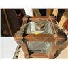 Image 2 : WOOD AND GLASS DISPLAY CASE (WELL BUILT)