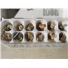 Image 2 : LOT OF 13 RED ROSE TEA ORNAMENTS