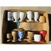 Image 1 : LOT OF 12 EGG CUPS