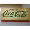 Image 1 : TWO WOODEN COCA COLA CRATE SIDES (NOS)