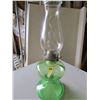Image 1 : #2 GREEN DEPRESSION OIL LAMP